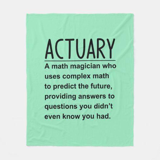 Couverture Polaire Actuaire (Devant)