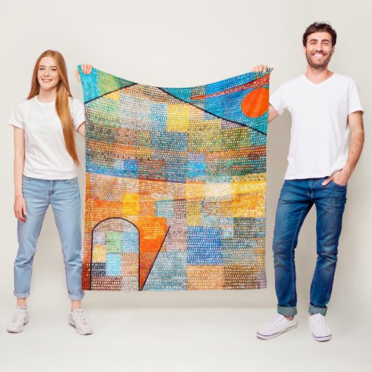 Couverture Polaire Ad Parnassum, Paul Klee (En situation)