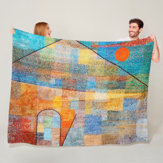 Couverture Polaire Ad Parnassum, Paul Klee (En situation)