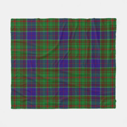 Couverture Polaire Adam Hunting Plaid Fleece Blanket (Devant (Horizontal))