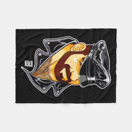 Couverture Polaire Adam Likes Leather Hat  (Devant (Horizontal))