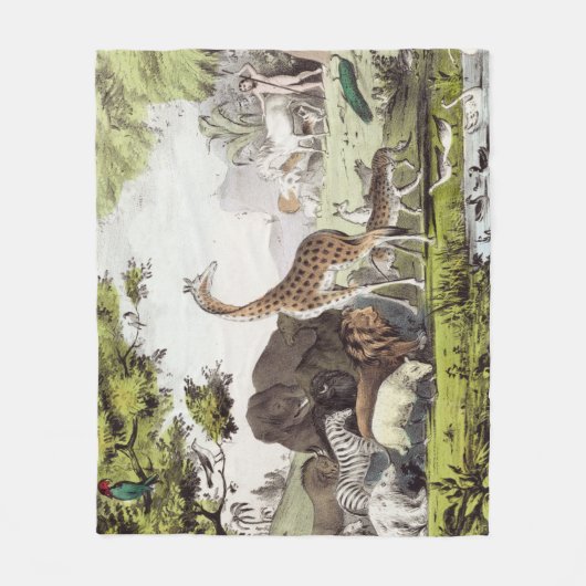 Couverture Polaire Adam nomme les créatures (Devant)
