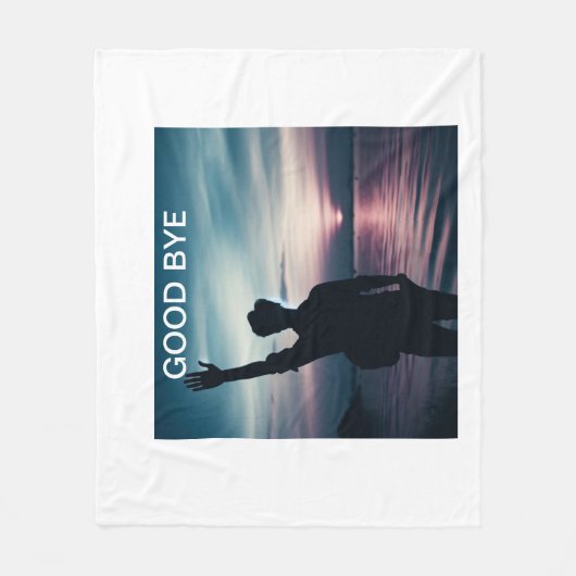 Couverture Polaire "Adieu à l'ANNÉE" (Devant)