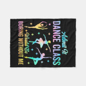 Couverture Polaire Admit It Dance Cl Would Be Boring Without Me Funny (Devant (Horizontal))