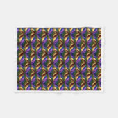 Couverture Polaire ADOM Abstract Metallic Pattern Blanket (Devant (Horizontal))