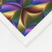 Couverture Polaire ADOM Abstract Metallic Pattern Blanket (Coin)