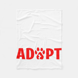Couverture Polaire Adopter Dont Shop - Havanais