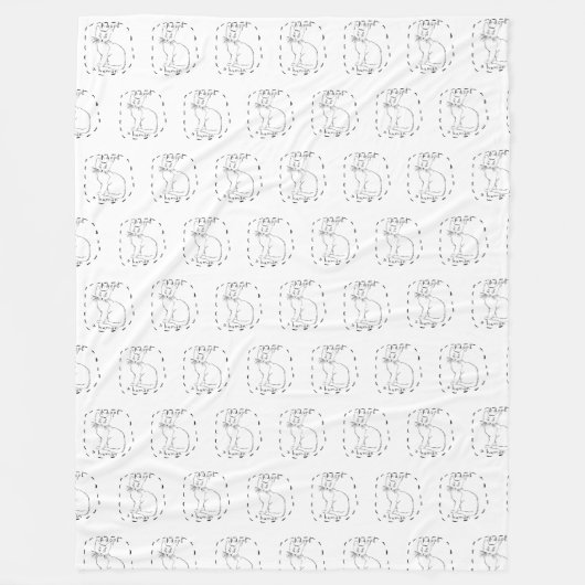 Couverture Polaire Adopter un humain (Devant)