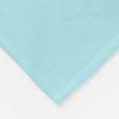 Couverture Polaire Adorable bébé "Bundle of Love" Soft Aqua Blue (Coin)