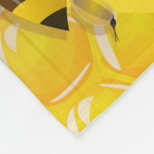 Couverture Polaire Adorable gaffez l'abeille (Coin)