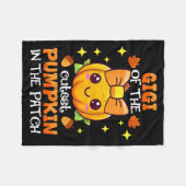 Couverture Polaire Adorable Gigi Of The Cutest Pumpkin In The Patch (Devant (Horizontal))