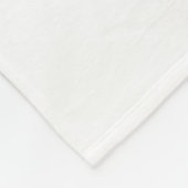 Couverture Polaire Adorable Gnome Posse Blanche en polaire (Coin)