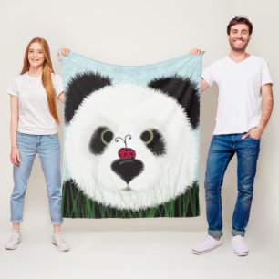 Couverture Polaire Adorable Ours De Panda