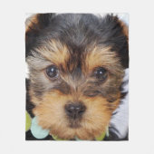 Couverture Polaire Adorable Yorkshire Terrier (Devant)