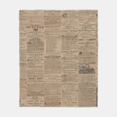 Couverture Polaire Ads of the Past, NY 1856 (Devant)