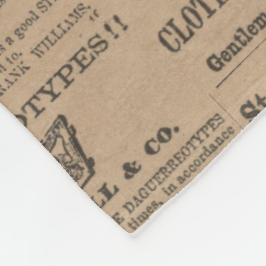 Couverture Polaire Ads of the Past, NY 1856 (Coin)