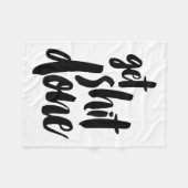 Couverture Polaire Adult Get Sht Done Motivational Quote  (Devant (Horizontal))