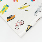 Couverture Polaire Adventure Attend les véhicules de la carte mondial (Coin)