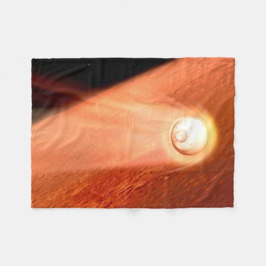 Couverture Polaire Aérocoque Avec Perpersévérance Rover Descente Vers (Devant (Horizontal))