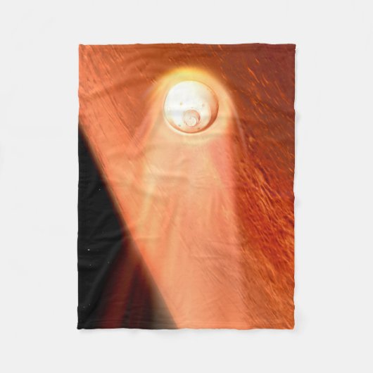 Couverture Polaire Aérocoque Avec Perpersévérance Rover Descente Vers (Devant)