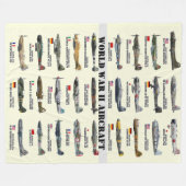 COUVERTURE POLAIRE AÉRONEF DE LA DEUXIÈME GUERRE MONDIALE (Devant (Horizontal))