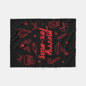 Couverture Polaire Aesthetic Nurse Injector Botox Er Xmas Merry Tox-m (Devant (Horizontal))