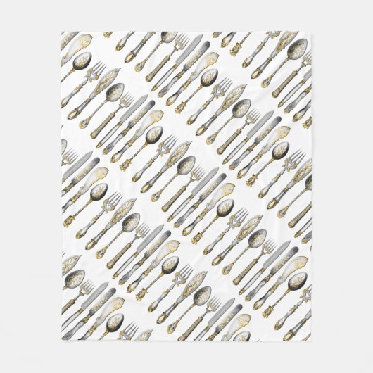 Couverture Polaire affaires de approvisionnement de couverts de chefs (Devant)