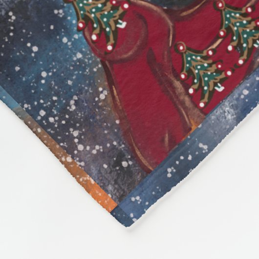 Couverture Polaire Affenpinscher (Coin)