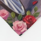 Couverture Polaire Affenpinscher Dog Valentine's Day (Coin)