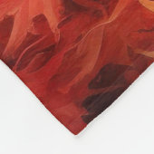 Couverture Polaire Affenpinscher en automne Feuilles automne Inspiré (Coin)