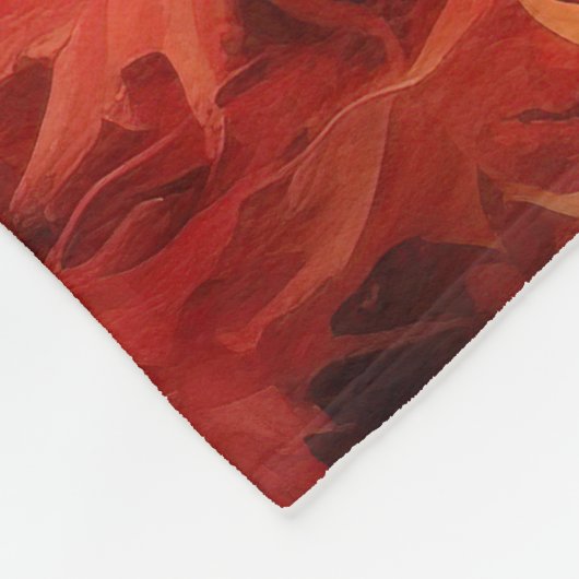 Couverture Polaire Affenpinscher en automne Feuilles automne Inspiré (Coin)