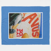 Couverture Polaire Affiche Avus Automobile Racing (Devant (Horizontal))