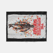 Couverture Polaire Affiche de l'équipe de suicide (Devant (Horizontal))