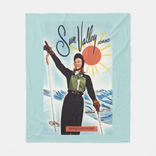 Couverture Polaire Affiche de publicité de Gretchen Fraser (Devant)