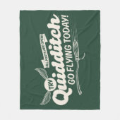 Couverture Polaire Affiche de recrutement de QUIDDITCH™ (Devant)