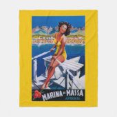 Couverture Polaire Affiche de voyage de marina de Massa (Devant)