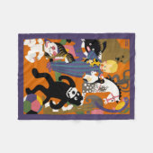 Couverture Polaire Affiche De Voyage Pour Londres Métro (Devant (Horizontal))