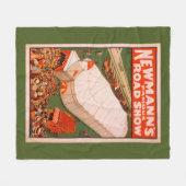 Couverture Polaire Affiche magique célèbre d'exposition de tente de (Devant (Horizontal))