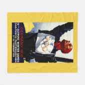 Couverture Polaire Affiche olympique de publicité de 1936 jeux (Devant (Horizontal))