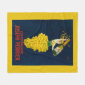 Couverture Polaire Affiche promotionnelle de Joseph Perrier Champagne (Devant (Horizontal))