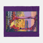 Couverture Polaire Affiche promotionnelle de voyage (Devant (Horizontal))