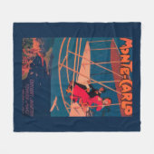 Couverture Polaire Affiche sportive d'aviation (Devant (Horizontal))
