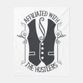 Couverture Polaire Affilié Aux Hustlers (Devant)