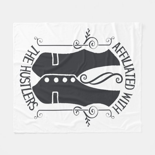 Couverture Polaire Affilié Aux Hustlers (Devant (Horizontal))