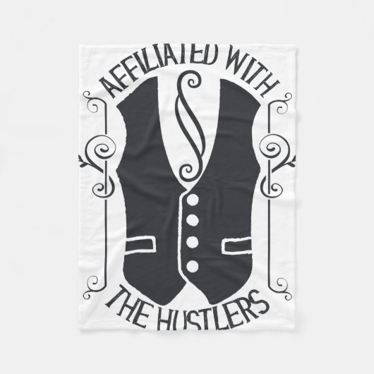 Couverture Polaire Affilié Aux Hustlers (Devant)