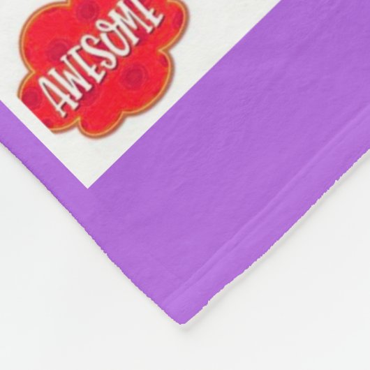 Couverture Polaire Affirmation Lumineuse - Décor De Classe Motivation (Coin)