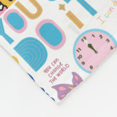 COUVERTURE POLAIRE AFFIRMATIONS BLANKET (Coin)