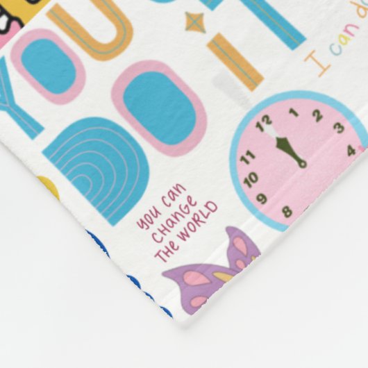 COUVERTURE POLAIRE AFFIRMATIONS BLANKET (Coin)