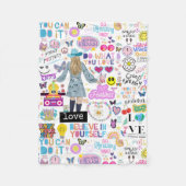 COUVERTURE POLAIRE AFFIRMATIONS BLANKET (Devant)