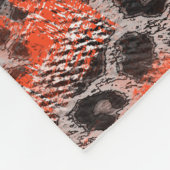 Couverture Polaire Africain, tribal. (Coin)